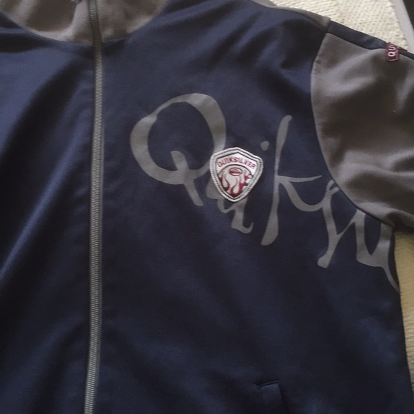 Quicksilver Zip Up Jacket Size Large - Picture 3 of 5